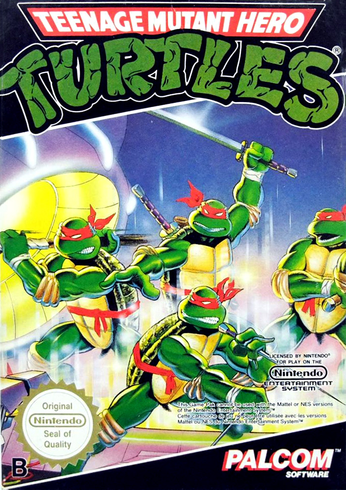 Game cover for Teenage Mutant Hero Turtles