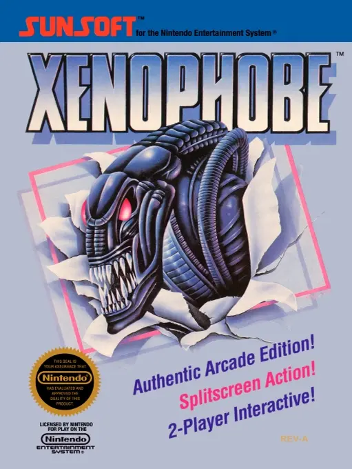 Game cover for Xenophobe