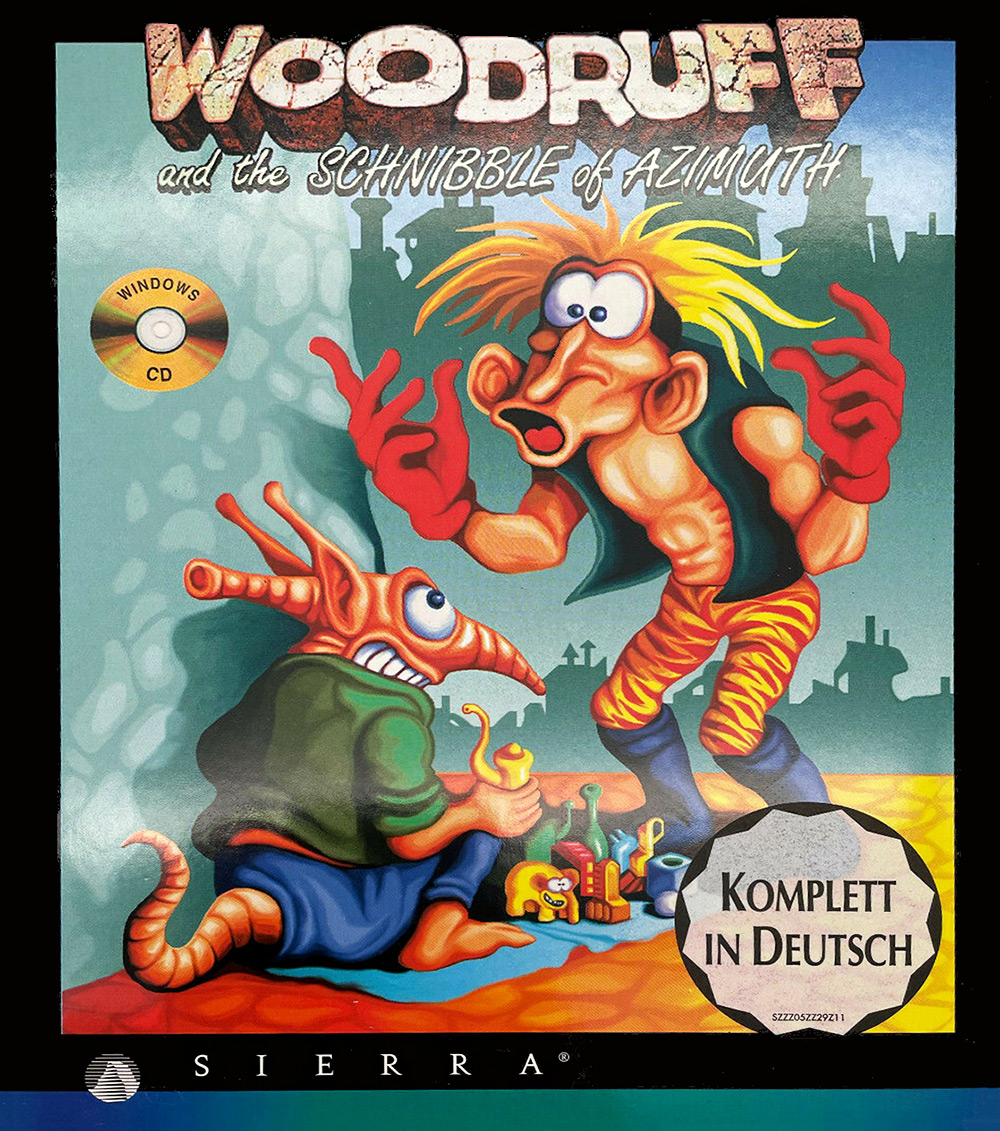 Game cover for The Bizarre Adventures of Woodruff and the Schnibble