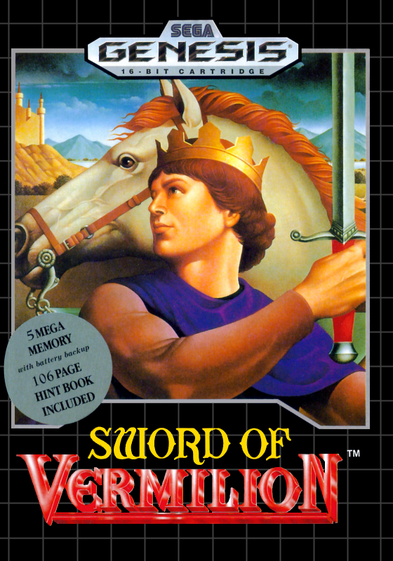 Game cover for Sword of Vermilion