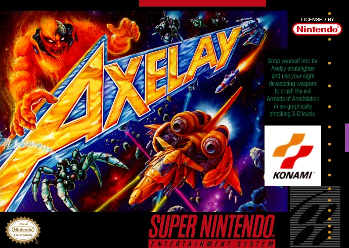 Game cover for Axelay
