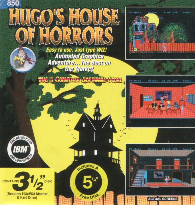 Game cover for Hugo's House of Horrors