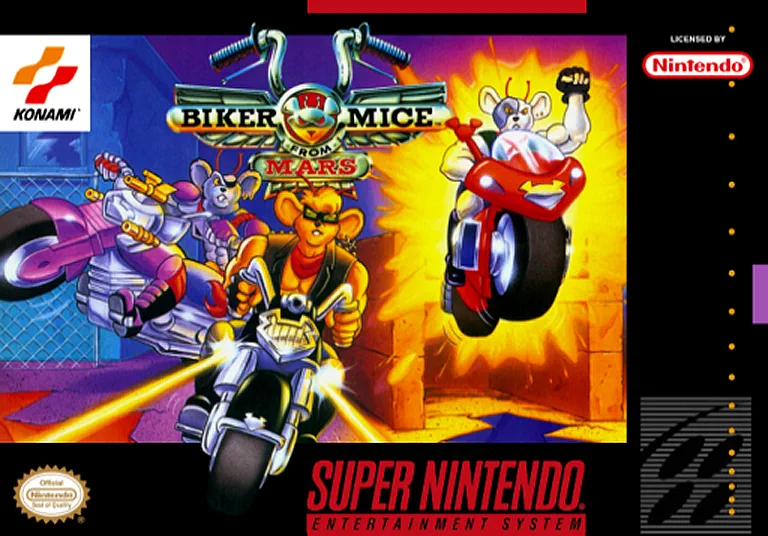 Game cover for Biker Mice from Mars