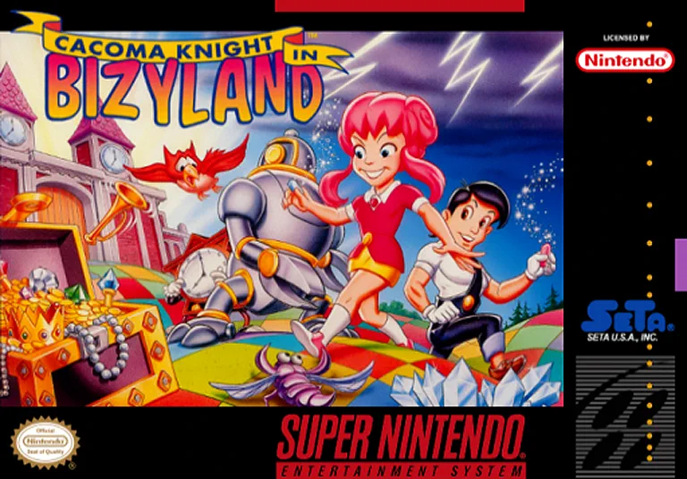 Game cover for Cacoma Knight in Bizyland