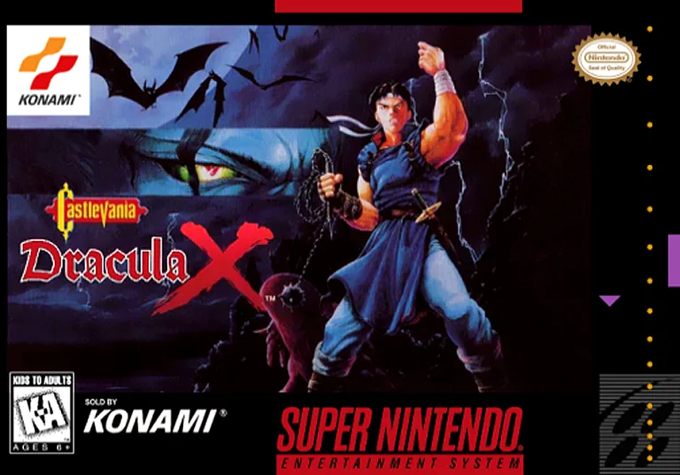 Game cover for Castlevania: Dracula X