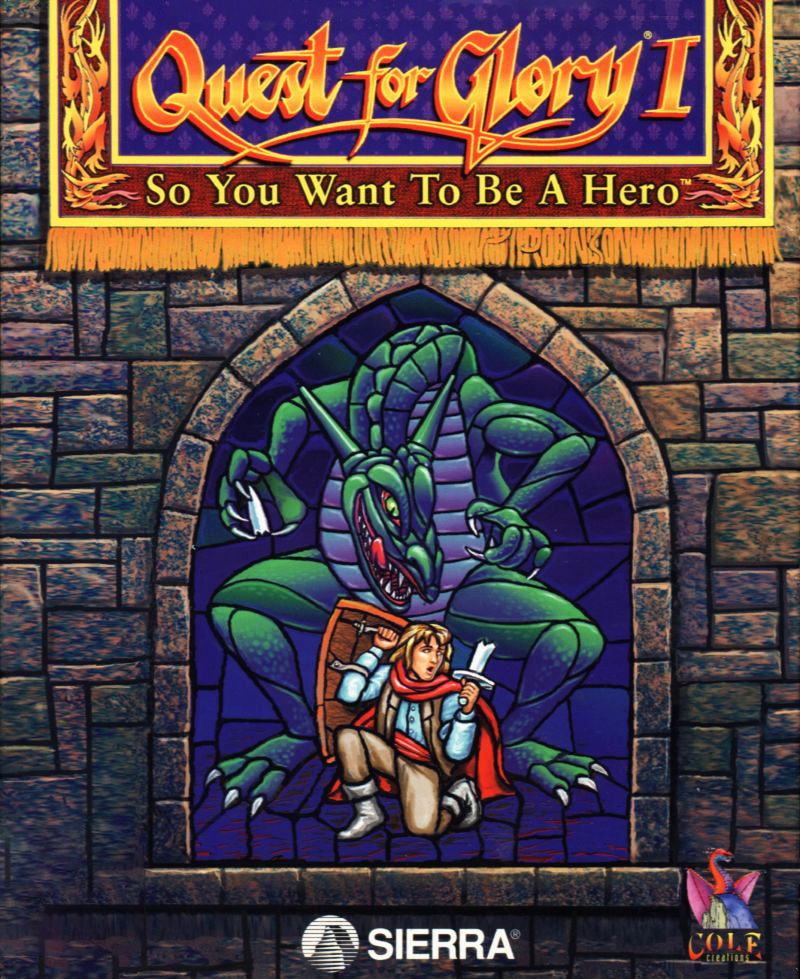 Game cover for Quest for Glory I: So You Want To Be A Hero?