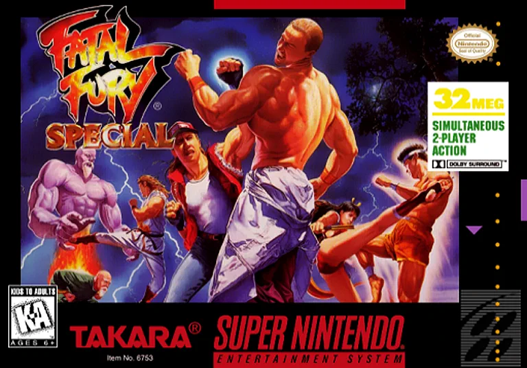 Game cover for Fatal Fury Special