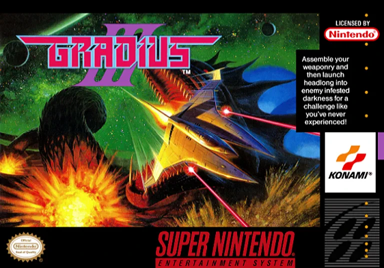 Game cover for Gradius III