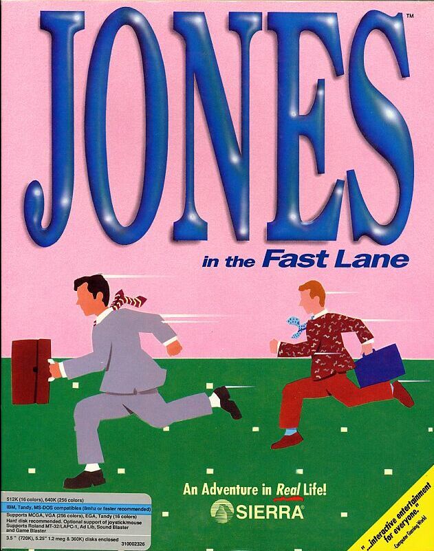 Game cover for Jones in the Fast Lane