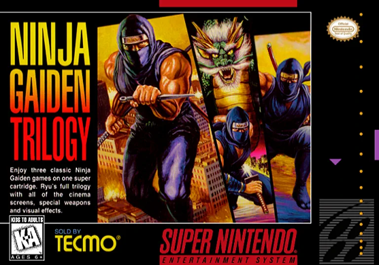 Game cover for Ninja Gaiden Trilogy