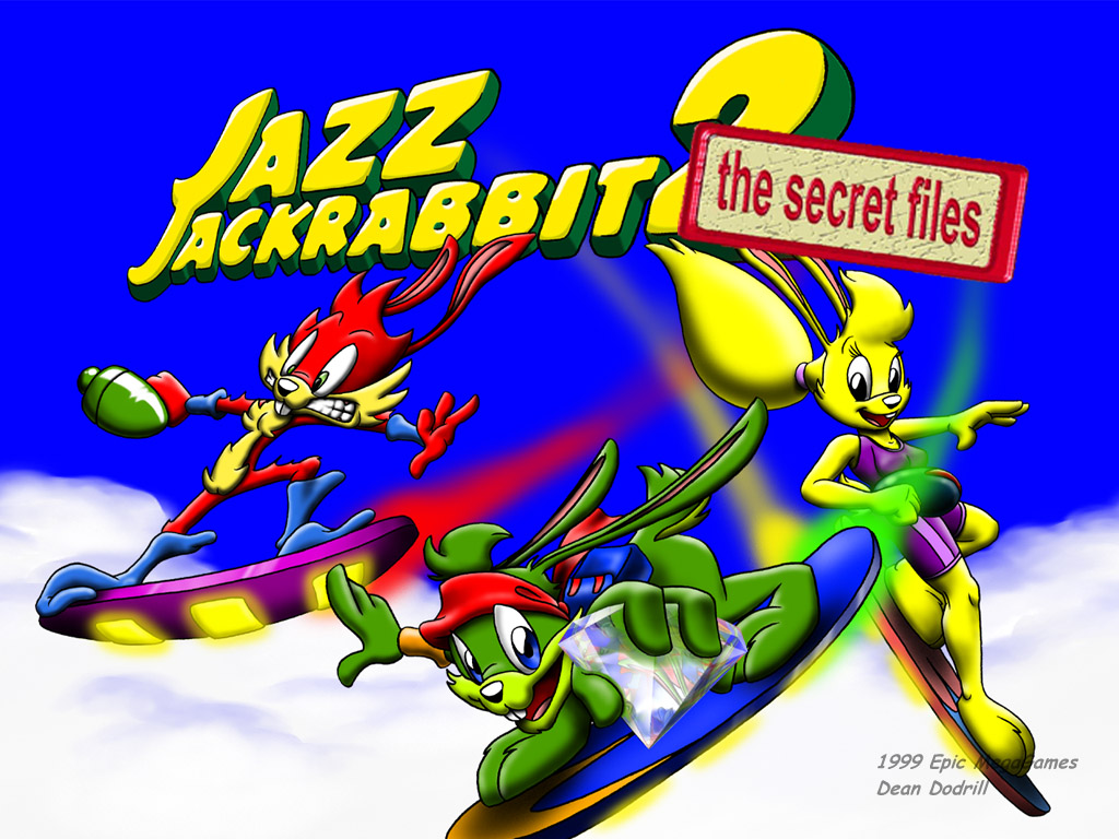 Game cover for Jazz Jackrabbit 2: The Secret Files