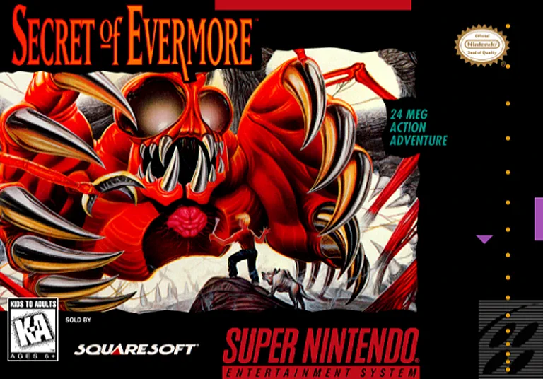 Game cover for Secret of Evermore