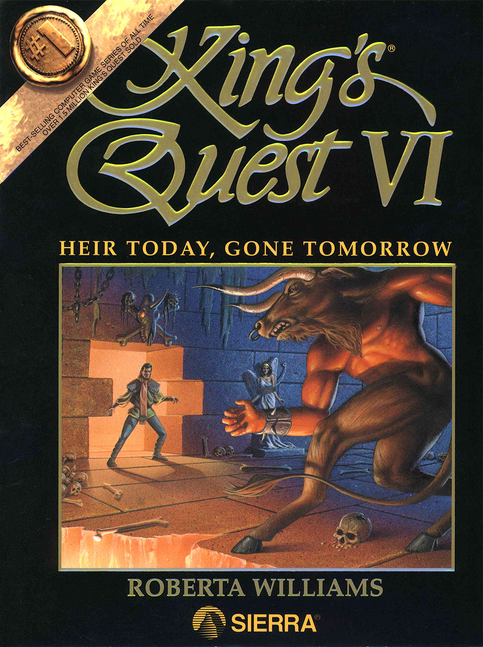 Game cover for King's Quest VI: Heir Today, Gone Tomorrow