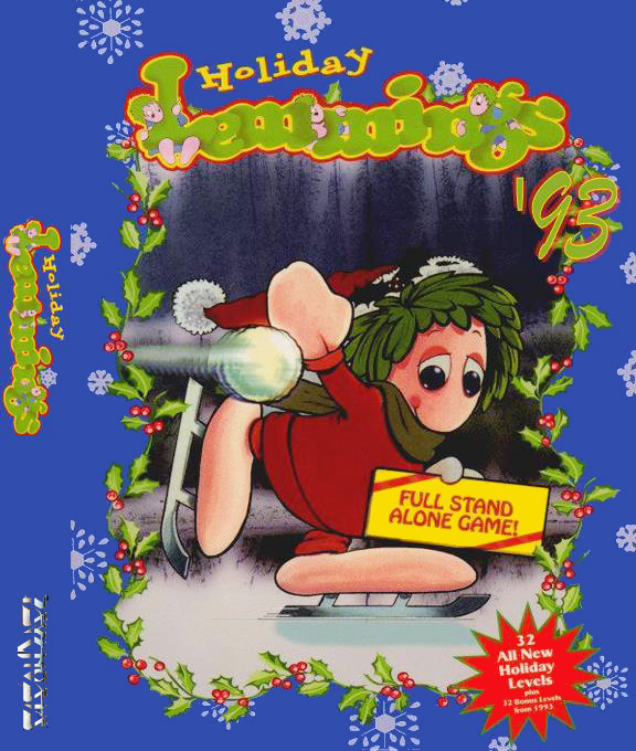 Game cover for Holiday Lemmings '93