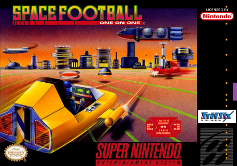 Game cover for Space Football: One on One