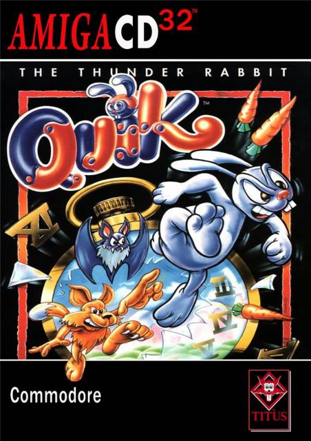 Game cover for Quik the Thunder Rabbit