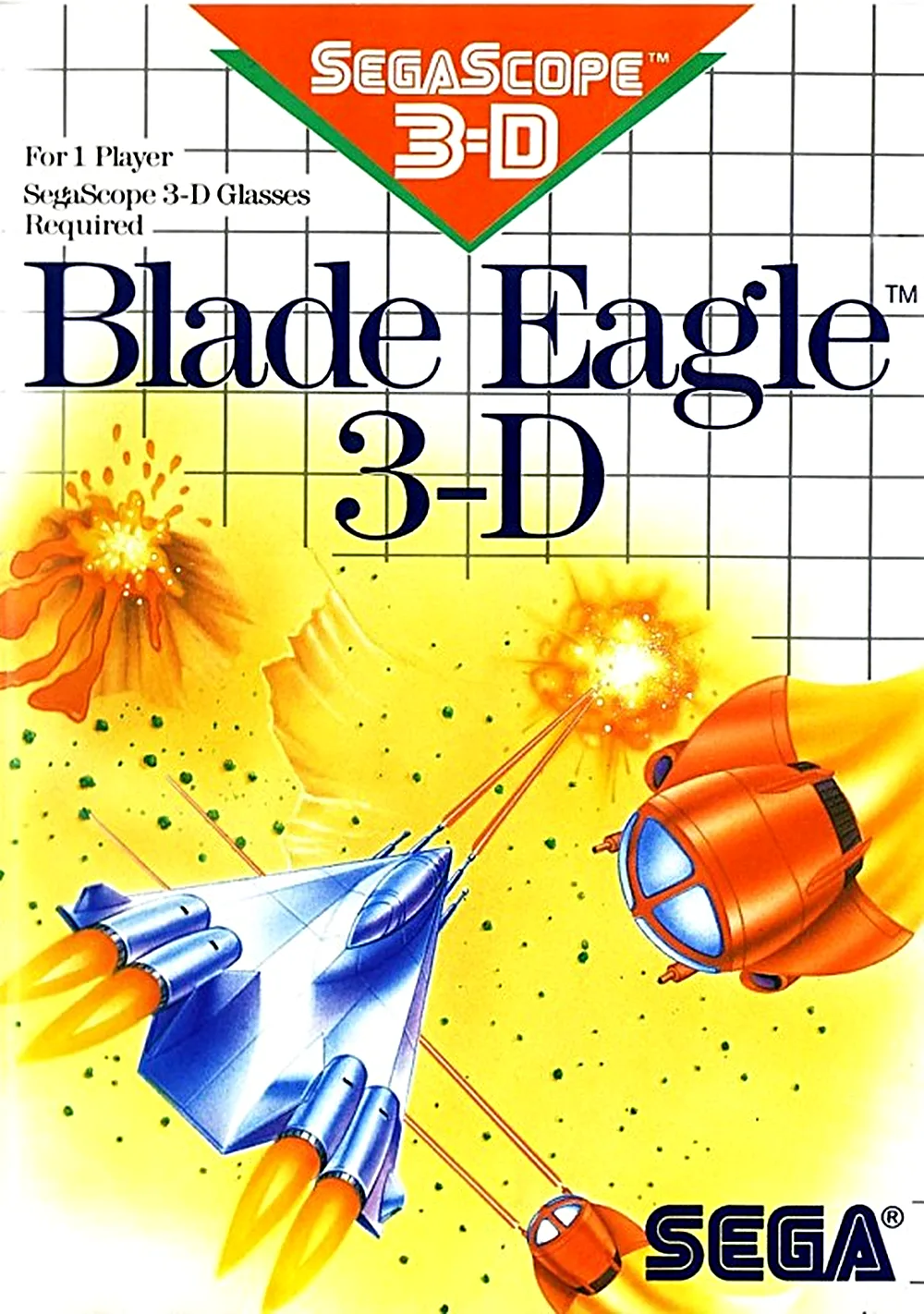 Game cover for Blade Eagle 3-D