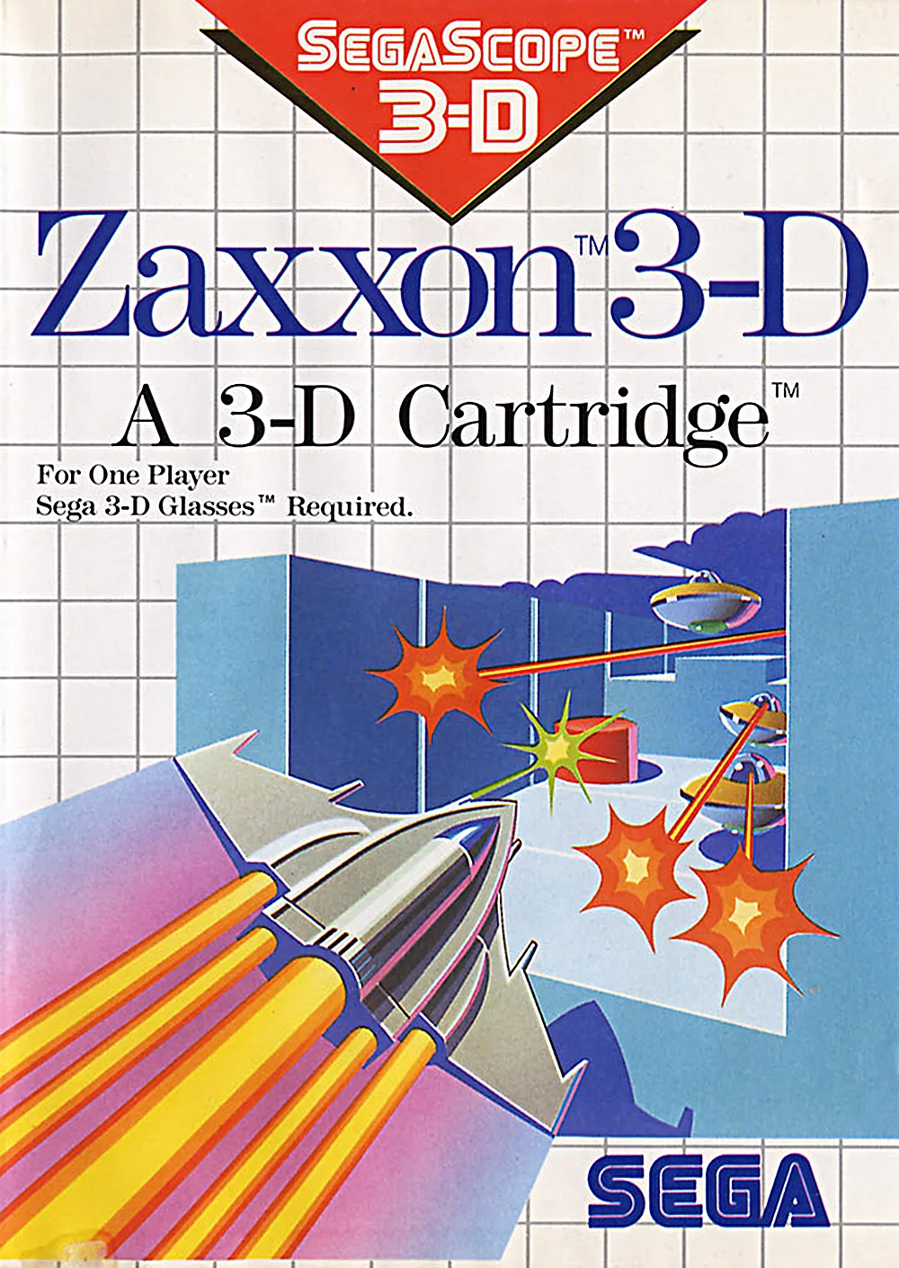 Game cover for Zaxxon 3-D