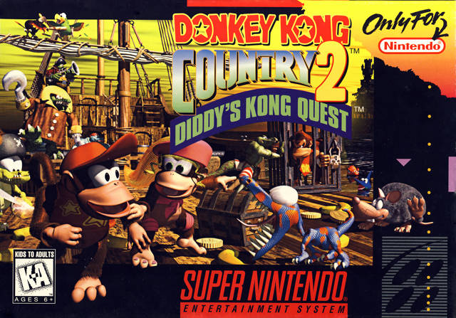 Game cover for Donkey Kong Country 2: Diddy's Kong Quest