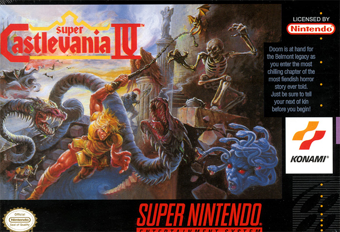 Game cover for Super Castlevania IV