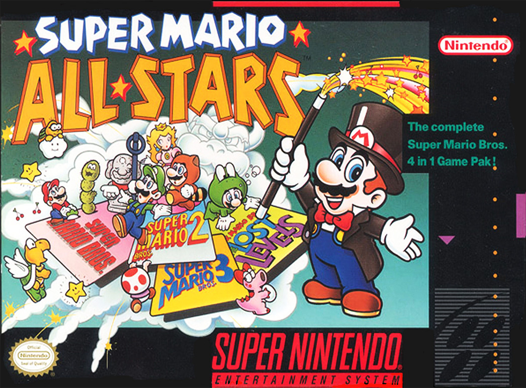 Game cover for Super Mario All-Stars