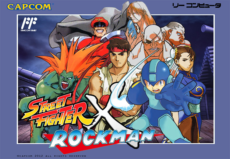 Game cover for Street Fighter X Mega Man