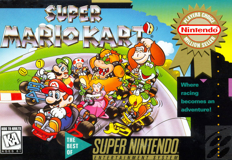 Game cover for Super Mario Kart