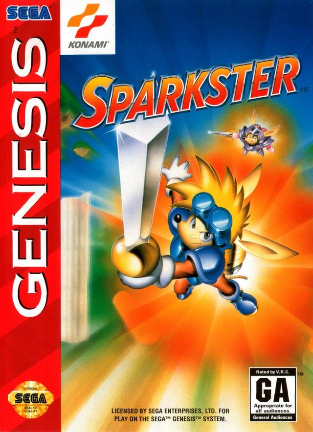 Game cover for Sparkster