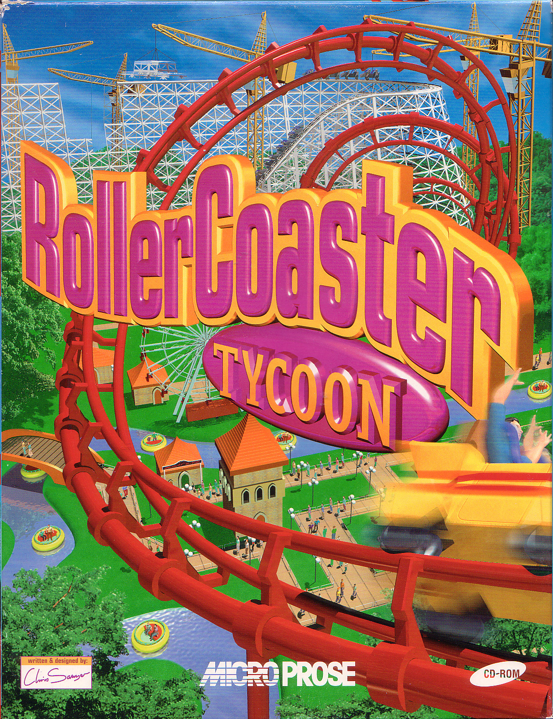 Game cover for RollerCoaster Tycoon