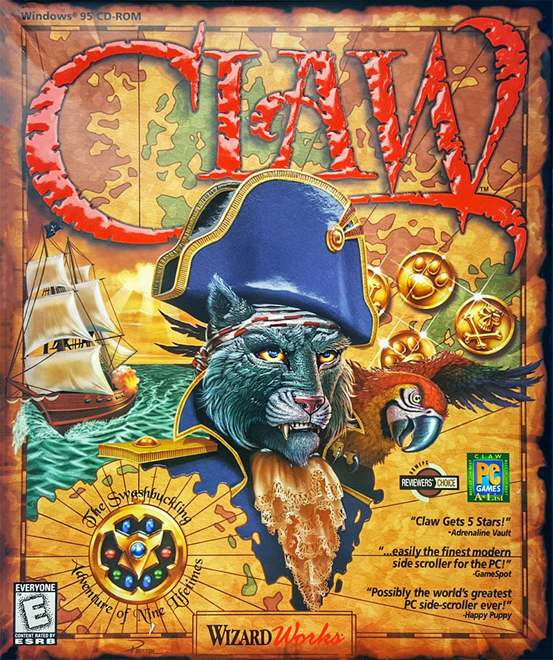 Game cover for Claw