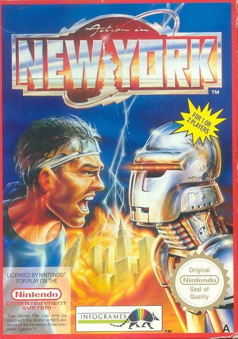 Game cover for Action in New York