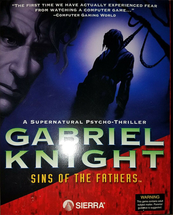 Game cover for Gabriel Knight: Sins of the fathers