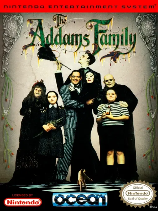 Game cover for The Addams Family