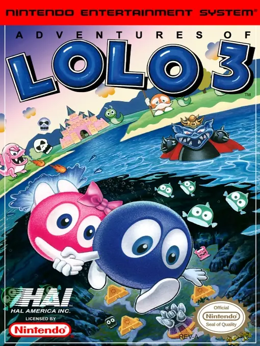 Game cover for Adventures of Lolo 3