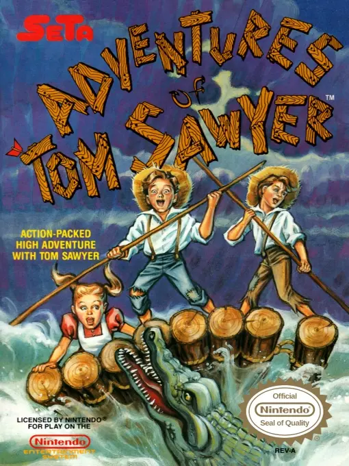 Game cover for Adventures of Tom Sawyer