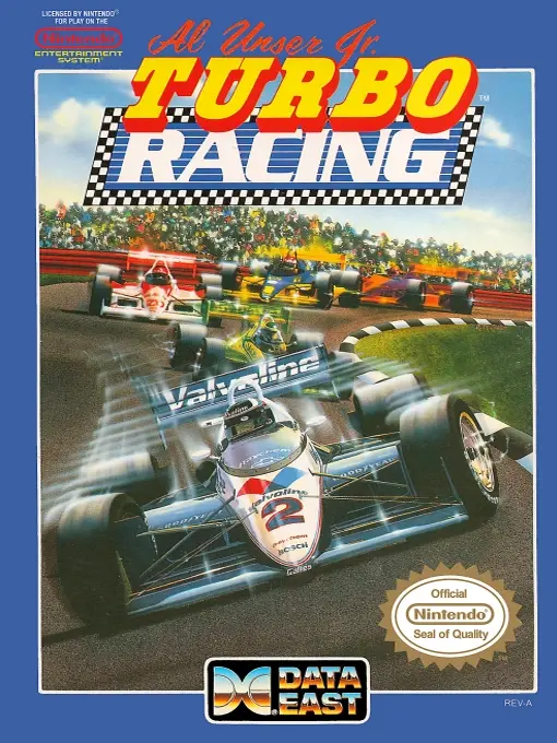 Game cover for Al Unser Jr. Turbo Racing