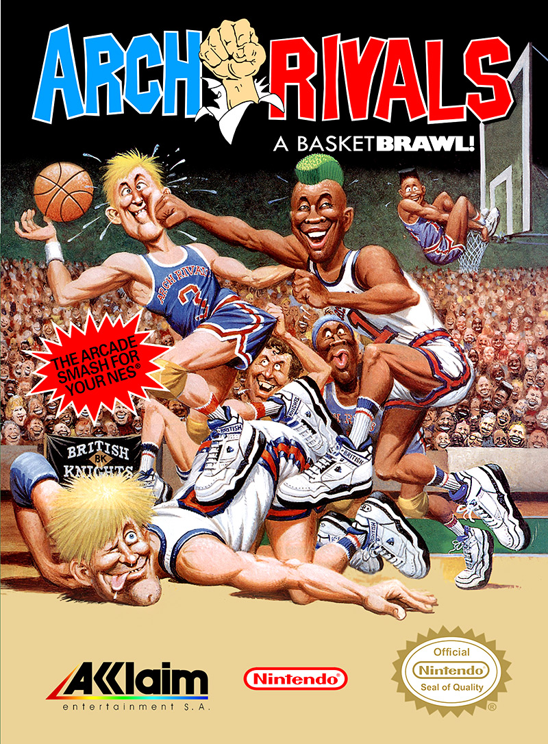 Game cover for Arch Rivals: A Basketbrawl!