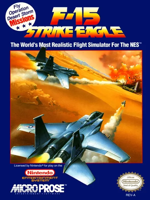 Game cover for F-15 Strike Eagle