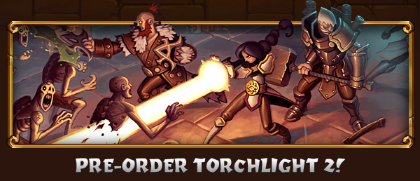 Torchlight 2 up for pre-order