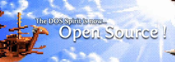 The DOS Spirit is now Open Source!
